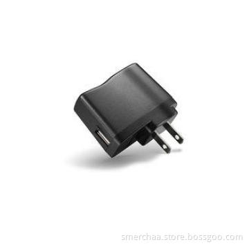 Black USB Smartphone Mobile Charger 5V 1A  Power Adapter IC